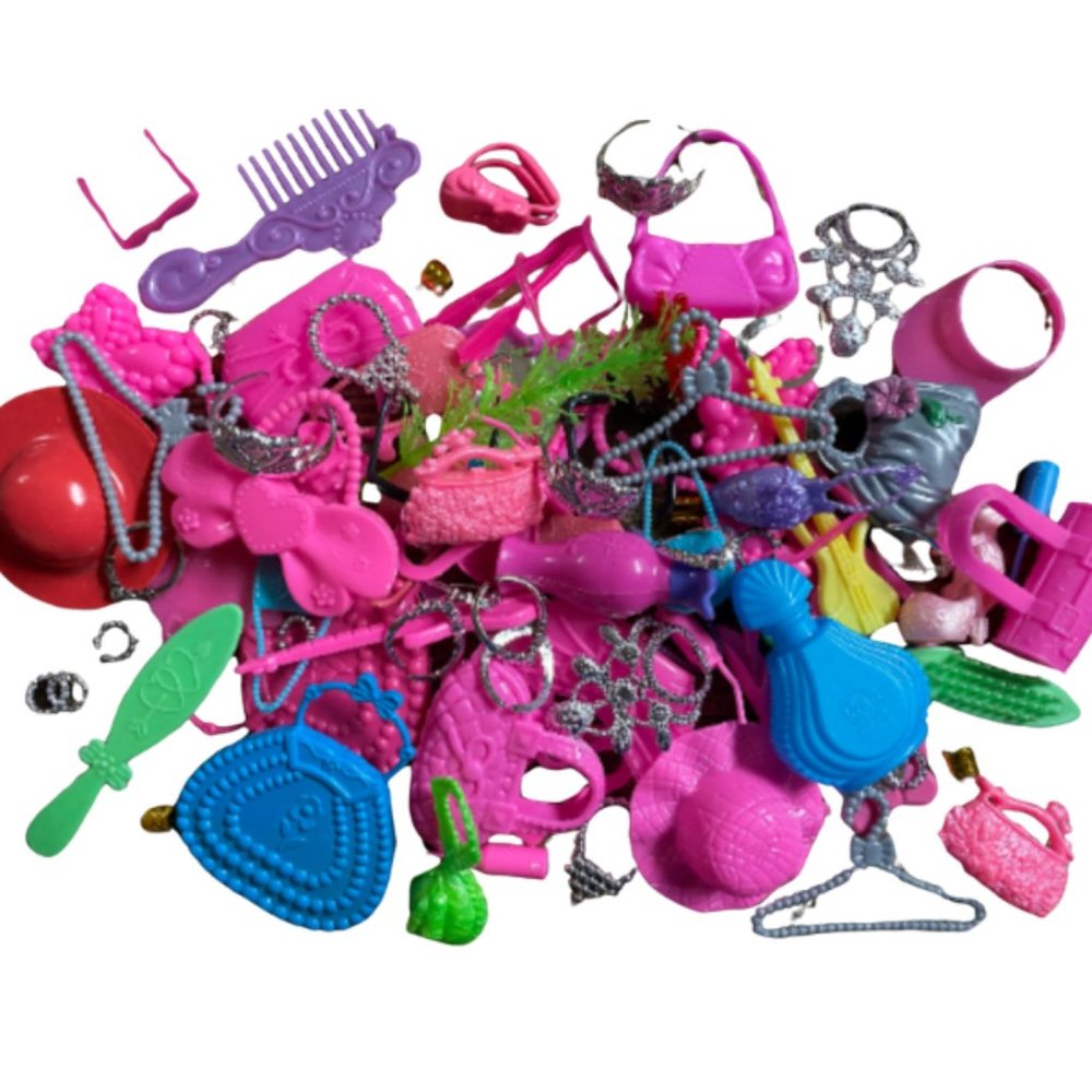 50pcs. Fashion Doll Toy Accessories